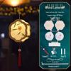 2026 Mid-Autumn Little Rabbit Lantern DIY Kit - Children's Handmade Luminous Hanging Ornament