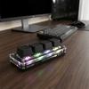 1/1 Keys Programming Keyboard Select Copy Paste Hot Key Mini Keyboard RGB Light 1 Control Knob Custom Keyboard for E-sports