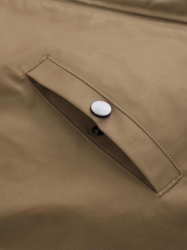 US Army Flight Jacket B15 Military Jacket Outerwear Military Cold Protection [NNNORMEN] B-15 Men's Khaki,XL