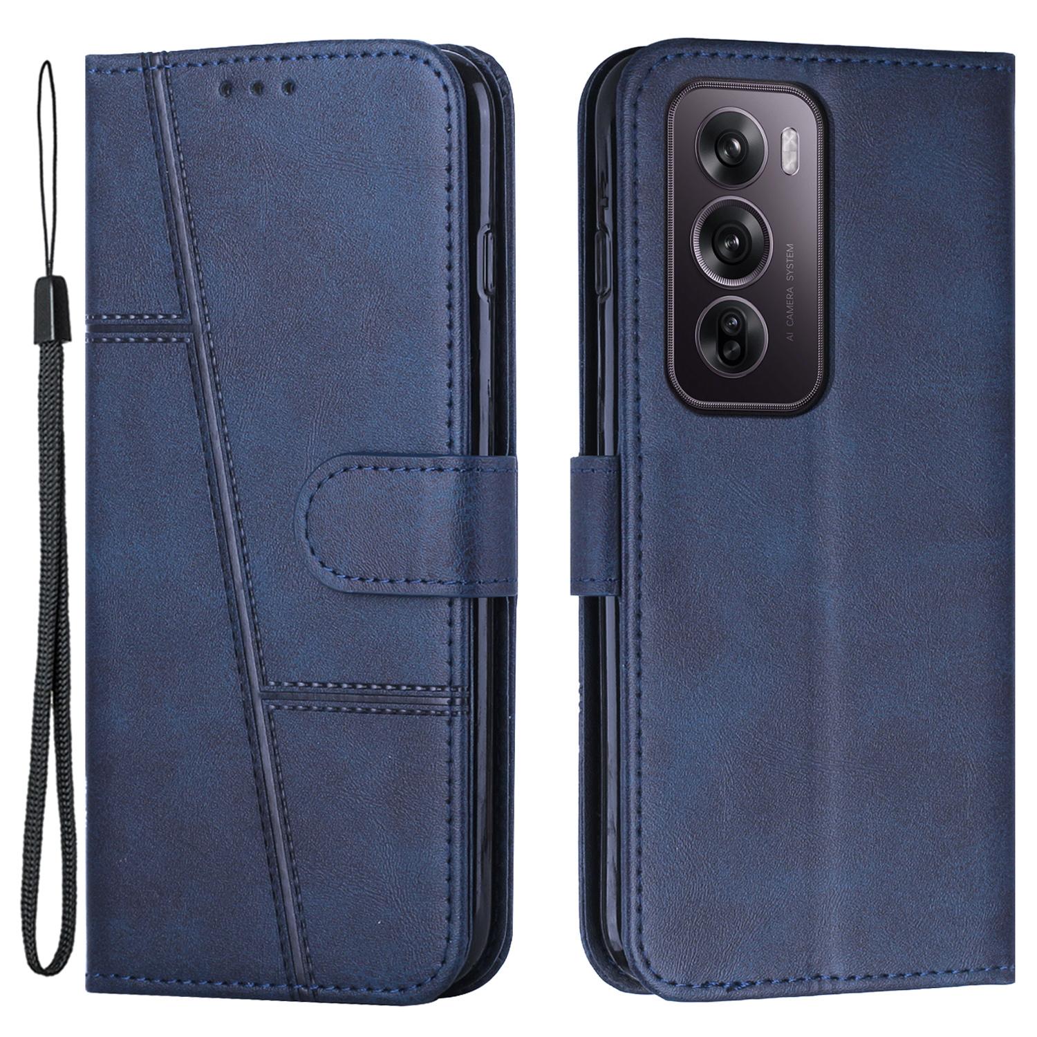 

Для Oppo Reno12 Pro 5G (Глобальный) Чехол-кошелек из искусственной кожи с подставкой для телефона Sapphire