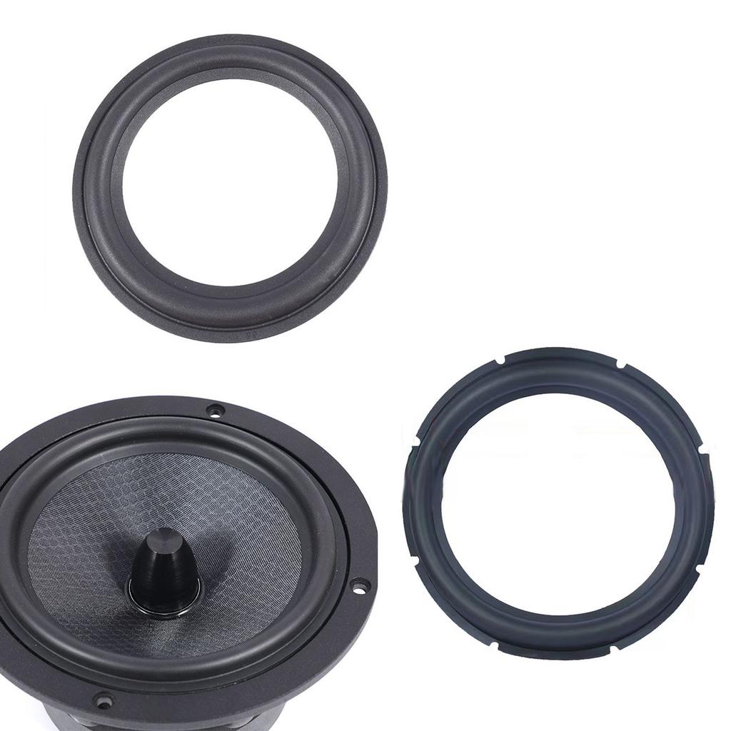 Rubber Edge Rings Replacement Parts Speaker Surround Rubber Folding Ring DIY Repair Parts 15 /18inches