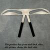 1pc Stainless Steel Eyebrow Shaping Tool - Flexible, Reusable Template For Perfect Brow Shape, Suitable For Beginners And Tattoo Artists