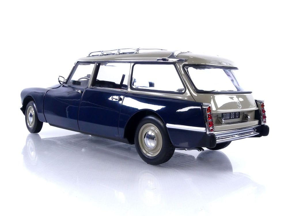 Minicar Citroen ID19 Wagon NOREV CITROEN ID19 BREAK 1967 ORIENT BLUE 181770 1/18 1/18