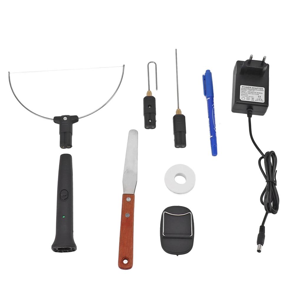 3 In 1 Electric Foam Cutting Machine Hot Wire Foam Cutting Kit 18W Heated Foam Cutter 100?240V UK