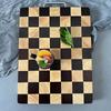 Rubberwood Checkerboard Cutting Board