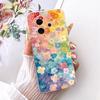 For Vivo Y300i Y39 5G Case V2443 Cover Clear Bow Painted Silicone Soft Back Case For VivoY39 Y300i transparent  Protective Shell