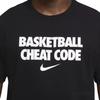 Nike Koszulka do koszykówki Cheat Code Dri-Fit Czarna Męska Streetwear DJ1558-010