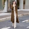 Women's Woolen Coat: Autumn/Winter Korean Style Fashion, Long Commuter Jacket SX3055