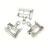Tailor Tools Pendant DIY Alloy Jewelry Buttons 18pcs Mixed Sewing Collection Charms Antique Alloy Metal Scissors Pipe Yarn Knot Button