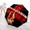 1 Stück RAMMSTEIN Automatischer Regenschirm 8-Speichen-Design Kompaktes Getriebe für Outdoor-Reisen, Perfektes Geschenk für Freunde yy250821088