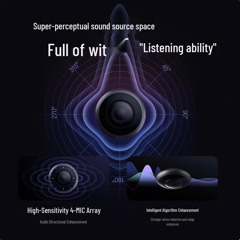 Ezviz E4P 6MP Kamera Bezpieczeństwa Panoramiczna Rybie Oko (Wersja CN)