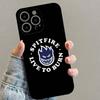 S-Spitfire Cool Wheels Phone Case For iPhone 16 15 14 13 12 11 PRO MAX PLUS Mini TPU Soft To Skin-friendly Case