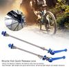 1 Pair   Hub Quick Release Poles Bike Front Rear   Alloy Axle Skewer Lever