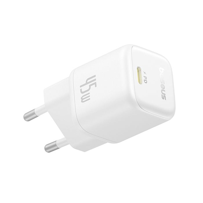 Adaptateur secteur - BASEUS - PicoGo - 45W - USB-C - Charge rapide