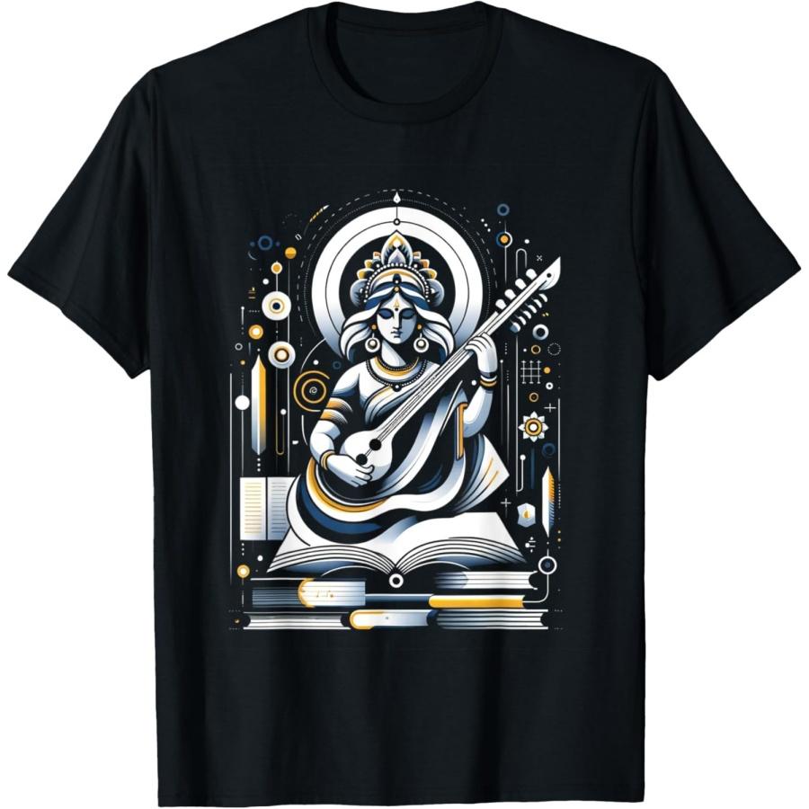 

Hinduism Saraswati Hindu Philosophy Deity Spirituality T-Shirt XXXXXL чорний