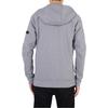 Nike Men's Jordan Solid Color Printing Logo Zipper Drawstring Hooded Jacket Gray 'Cool Grey Balck' 809473-065