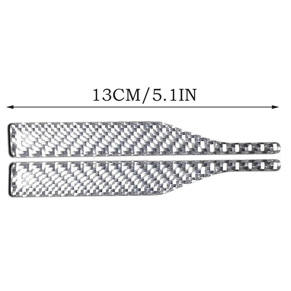 Car Side Mirror Anti Collision Strip Carbon Fiber Look Scratch Protector Sticker Universal for Door Edge Bumper Guard Trim Interior Mirrors 6