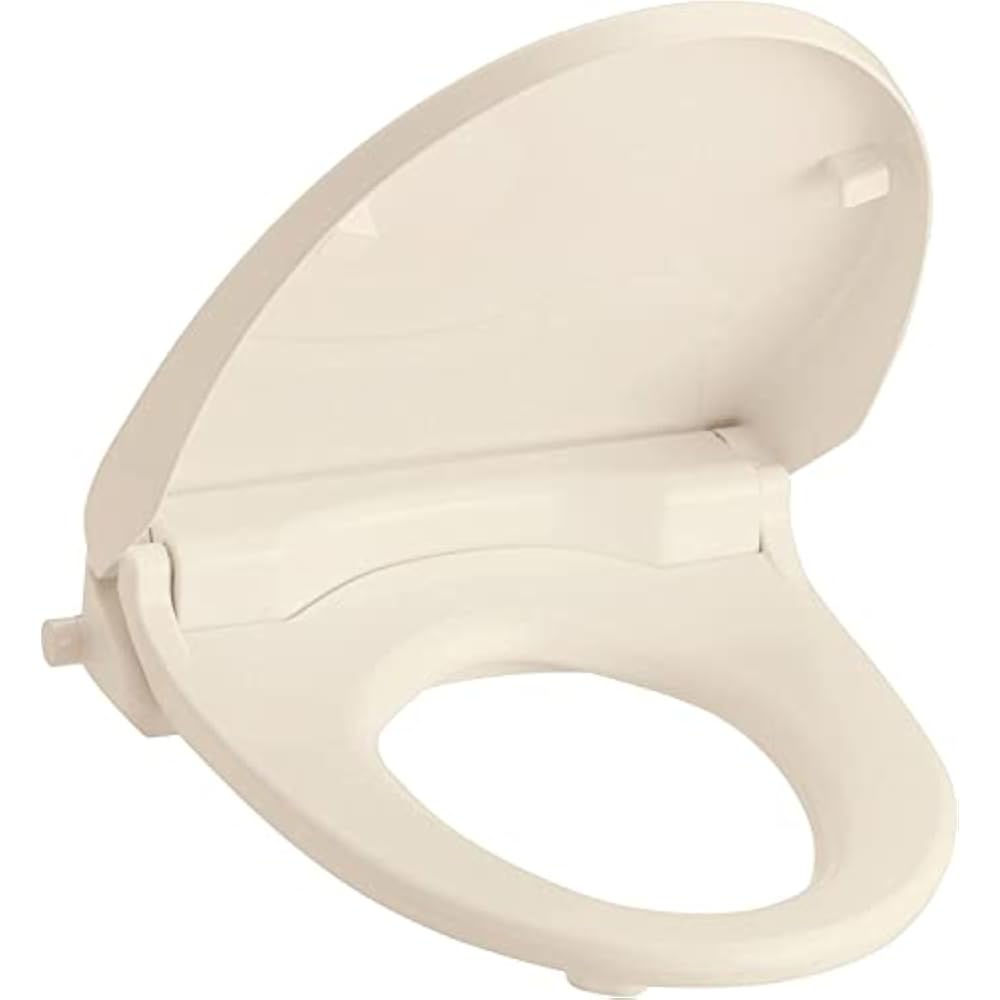 TOTO Warmlet S (heated toilet seat), pastel ivory, length 51.3 x width 40.7 cm, for professionals...