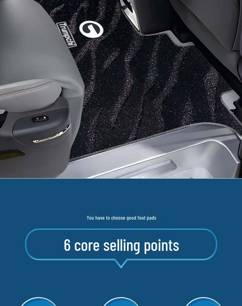 GAC Master Middle Row Carpet Upgrade for Seven-Seat Business Car