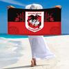 St George llawarra Print Beach Towel, Large Soft Quick Dry Towel for Beach Camping Swimming