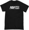 Akina Speed Stars Initial D t-Shirt Tshirt Short Sleeve Cotton Fit Black