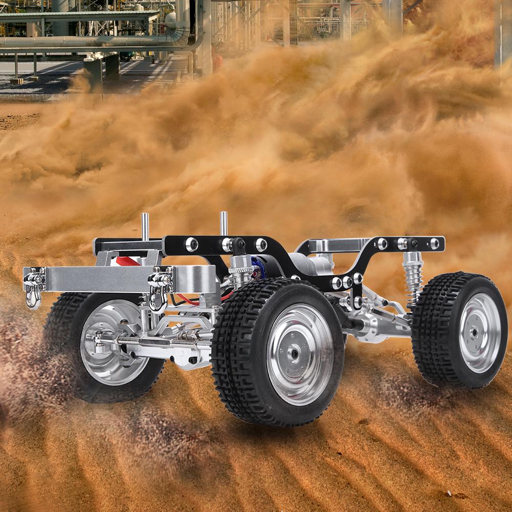 Accesoriu de Upgrade pentru Șasiul Mașinii cu Telecomandă Metalică pentru Mașina RC 1 12 MN D90