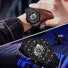 RORIOS Men's Quartz Watch, Multifunctional, Lightweight, Waterproof, Luminous, Day of the Week Display, Stylish, Popular, Simple, Unisex, Perfect for