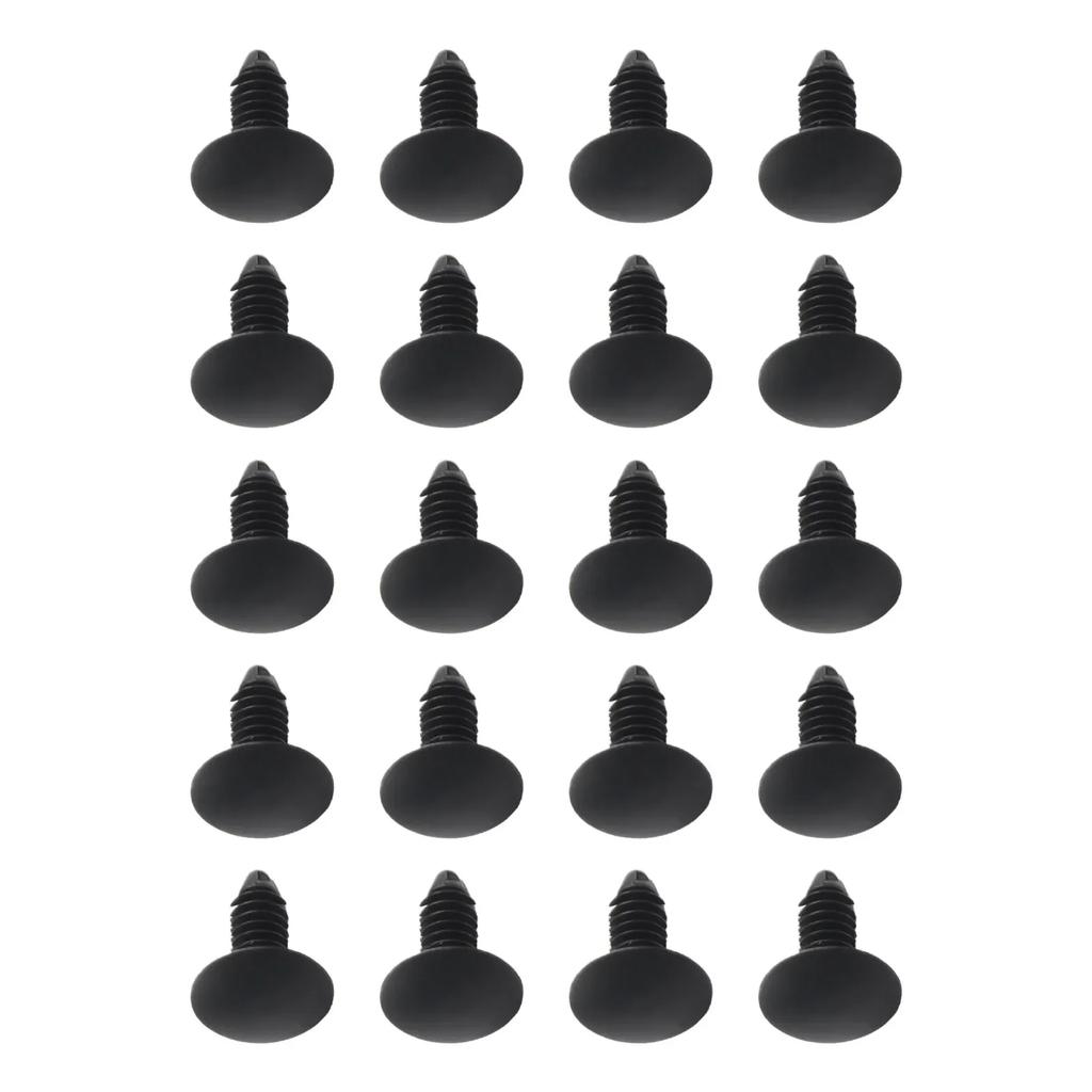 50 Stück Auto Kunststoffniet Befestigungsclips Set Kotflügel Stoßstangen Türen-Befestigung 7,5-6,0mm Loch Für Nissan Für Honda Für Mazda Für BMW