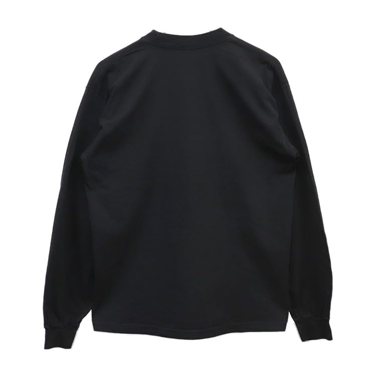 Los Angeles Apparel Long T Long Sleeve Plain Made In USA Los Apa All Season Tops L Black [LOSANGELS APPAREL] 6.5oz T-Shirt Men's [Used]