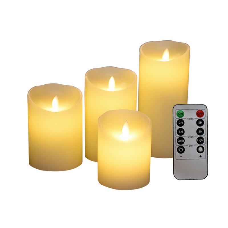 10-Key Remote LED Swing Candle: Wedding, Home, Night Light, Romantic Proposal, Buddha Candle Light