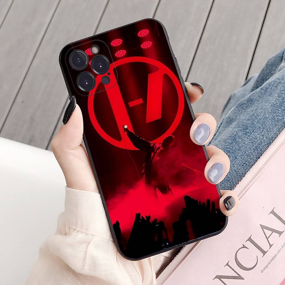 Etui Na Telefon Zespół T-Twenty One Pilots Dla IPhone 16 15 8 7 6 6S Plus X SE XR XS 14 11 12 13 Mini Pro Max Etui Na Telefon Komórkowy