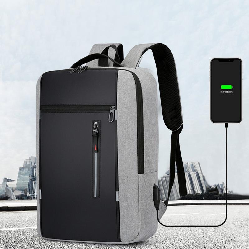 Männer Rucksack USB Lade Wasserdicht Laptop Rucksack Reise Oxford Frauen Pack Männliche Business Tasche Computer Notebook Rucksäcke