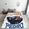 Pedro Pe Raccoon Blankets Soft Warm Flannel Throw Blanket Cover for Bed Living room Picnic Travel Home Couch