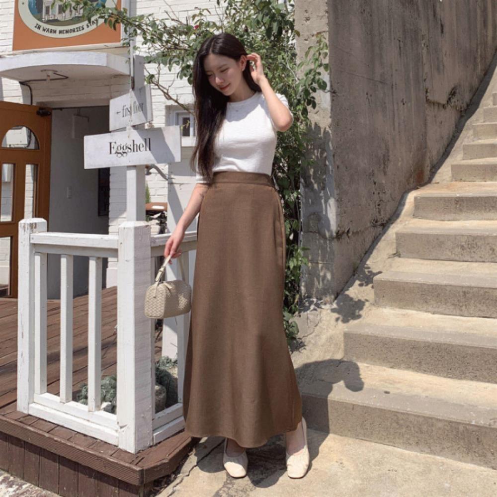 New Arrivals Open Run Women Mermaid Long Skirt Back Banding Spandex Design