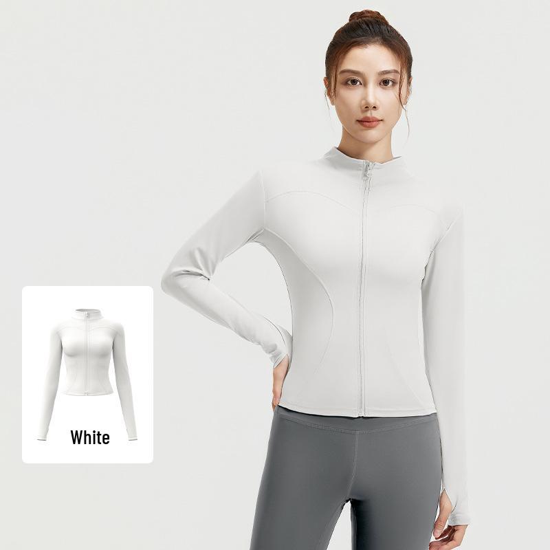 

Женская приталенная куртка с длинным рукавом для йоги и фитнеса Juyi Hall Small