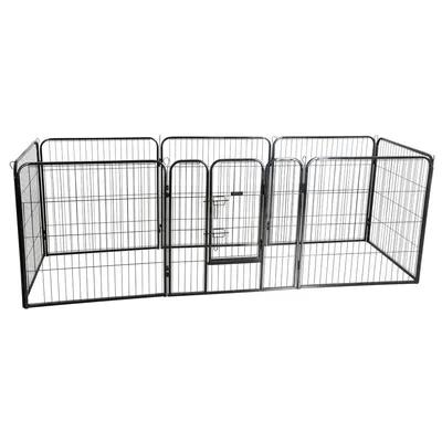 Kerbl Pet Dog and Puppy Playpen with Door, Eight 80 X 77 Cm Panels