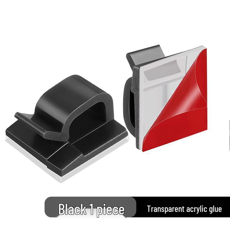 Klip do Organizacji Przewodów i Kabli Sieciowych Kamery Samochodowej na Deskę Rozdzielczą - Zarządzanie Kablami na Biurko