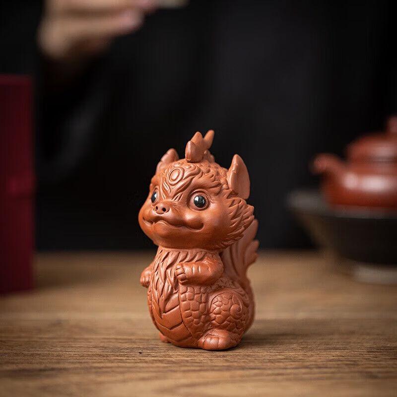Ceramic Year of the Dragon Mascot Tea Pet