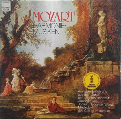 LP Record WOLFGANG AMADEUS MOZART, MITGLIEDER - Harmoniemusiken 401281 Deutsche Harmon 1979 Germany Classical Used