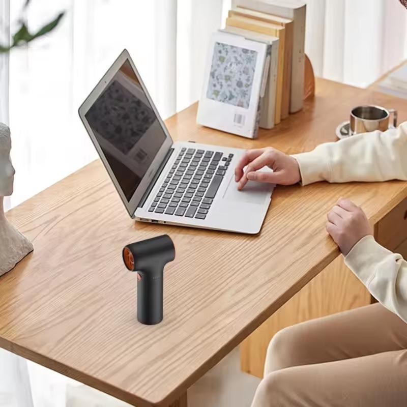 Electric Air Duster,130000RPM Blower with High Speed Fan,3 Adjustable Rechargeable Cordless Jet Fan Air Blower