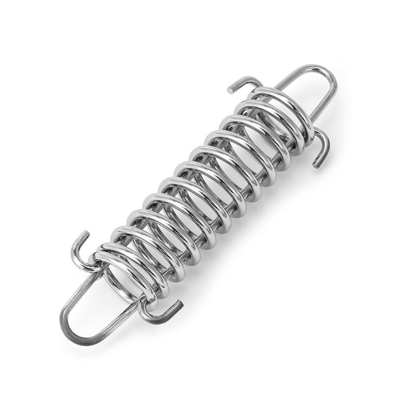 4Pcs Stainless Steel Tent Spring Buckle for Outdoor Camping, Dog Training, Swing