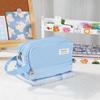 Double Layer Simple Stationery Case Large Capacity Student For School Kids Office