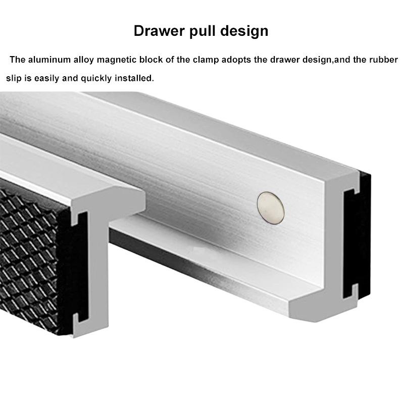 4-8'' Aluminum Alloy Magnetic Vise Jaw Covers