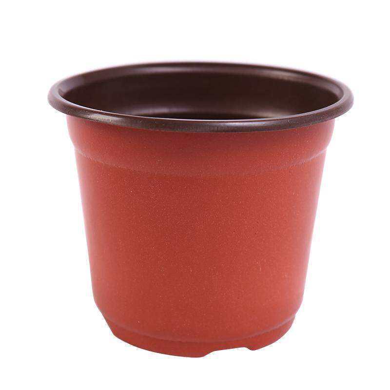 Large Disposable Seedling and Flower Pot, Double Color, Soft Plastic