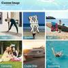 1Pc Custom Photo Football Beach Towel Perfect for Beach, Parties, Travel, Camping, Artistic Soccer Player Design