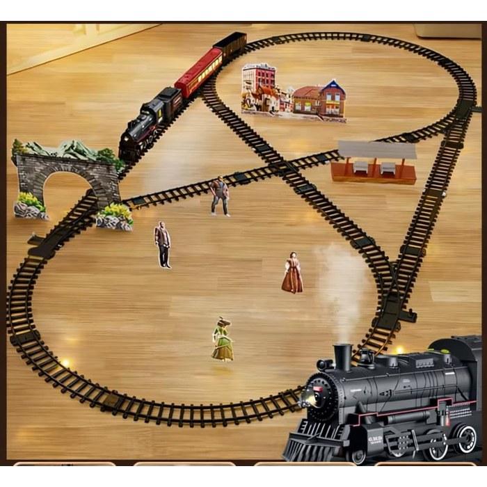 Zmart Classic Battery-Powered Electric Train Steam