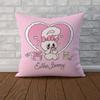 Cute EEsther Bunny Pillow Case For Car Sofa Decorative Home Doublesided Print Plush Square Throw Pillow Cushion Cover
