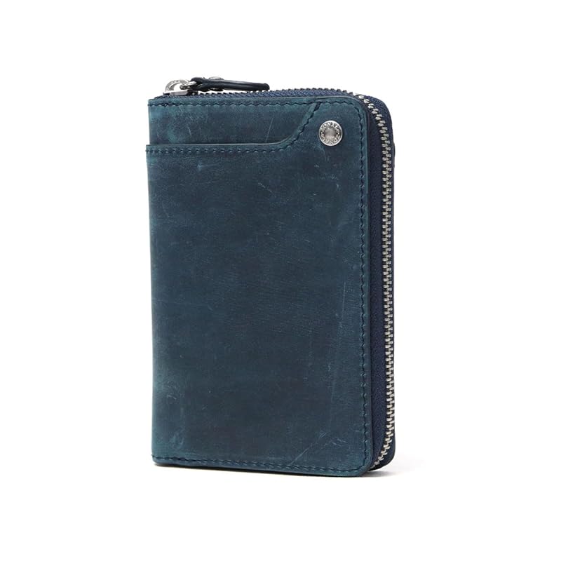 

[Zonar] ROUND ZIP MIDDLE WALLET wallet 31144 NAVY