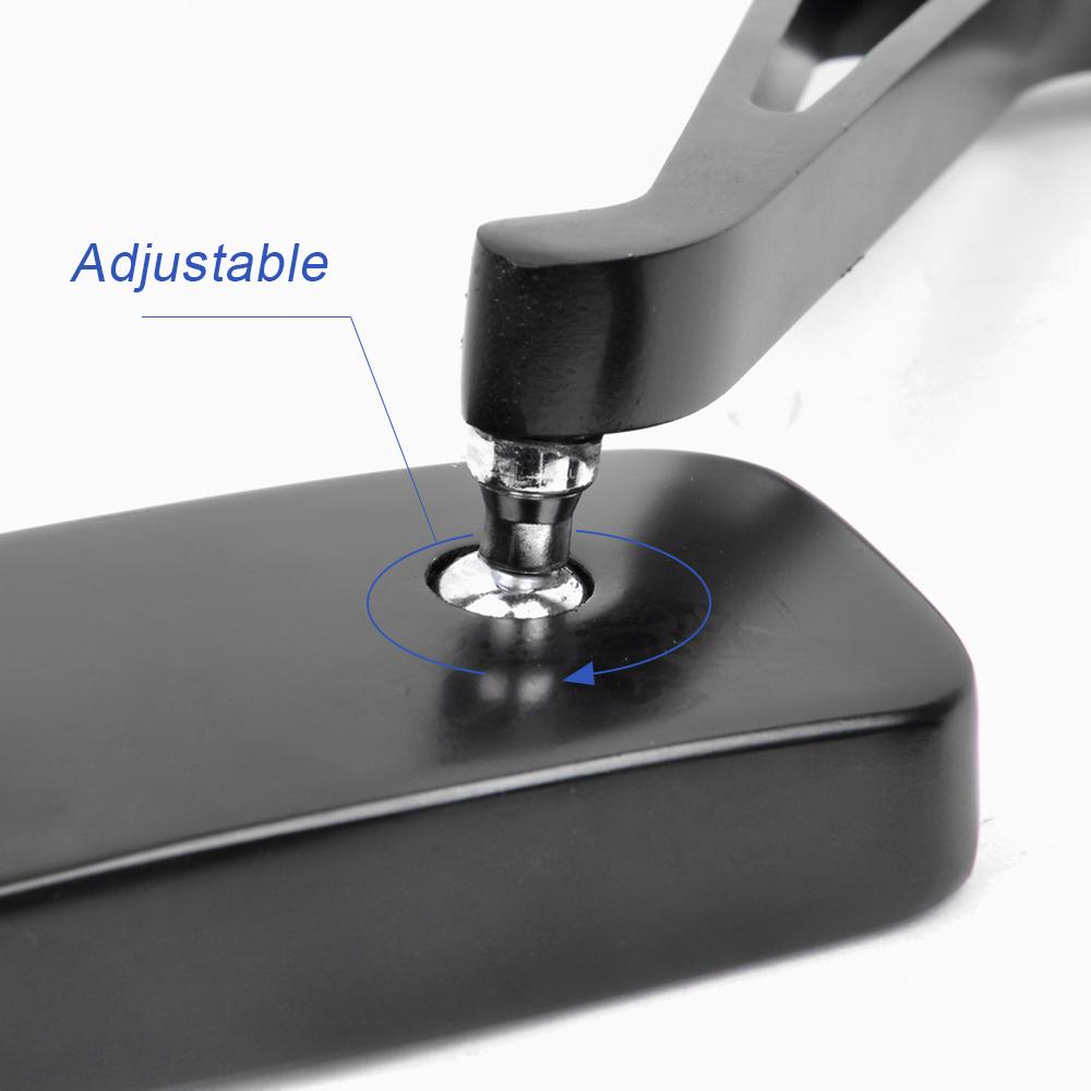 8mm 10mm Universal Rearview Mirror Motorcycle Rear View Side Mirror Moto Electric Scooter Motorbike Accessories For Cafe