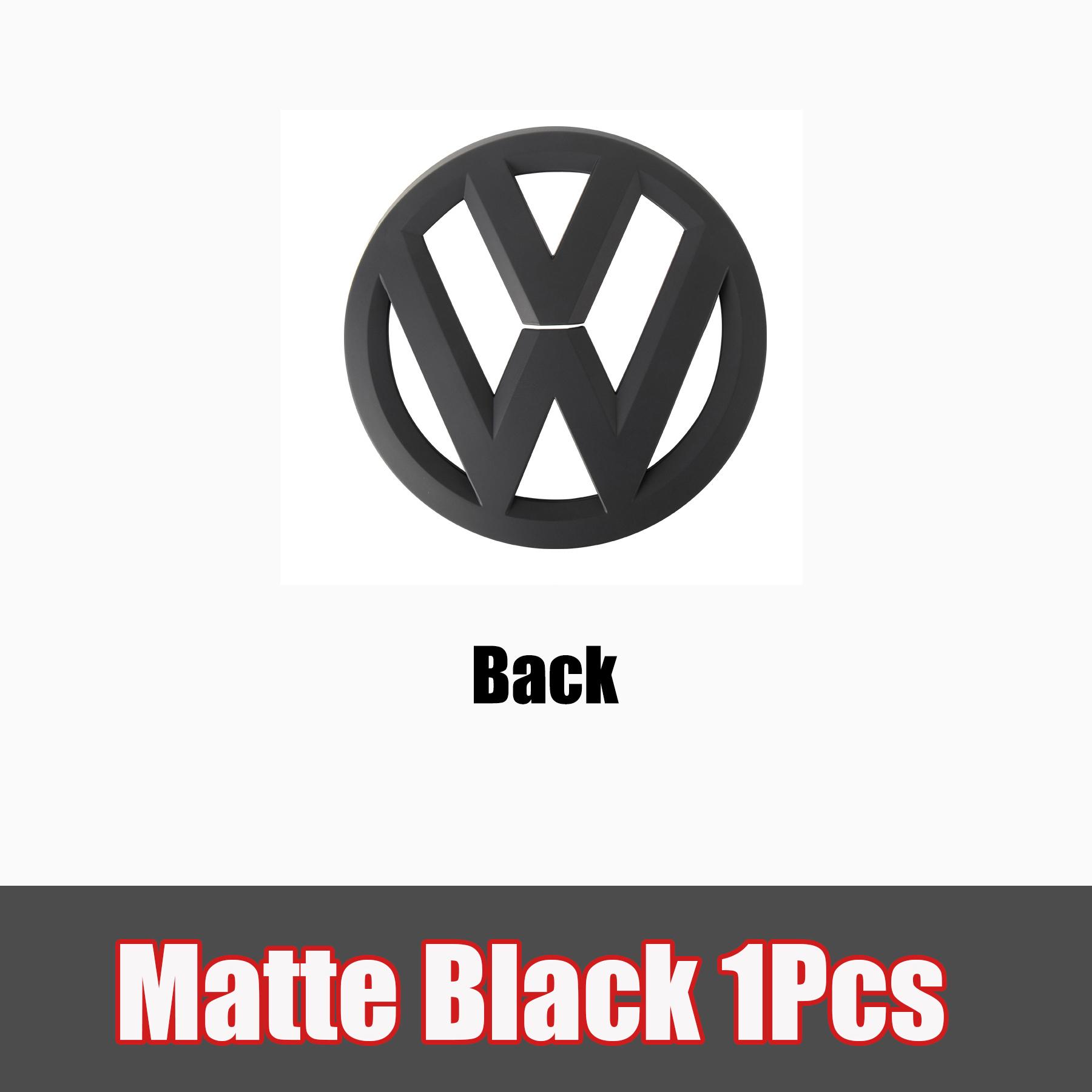 

2026 Hot For VW VOLKSWAGEN 1/2Pcs Car Front Bonnet Grill Rear Trunk Emblem Logo Cover For Volkswagen VW Golf 4 5 6 7 8 MK6 Golf Golf 5 (MK5)